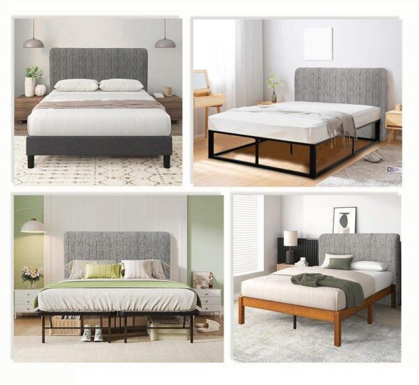 H046e937cbdf040d686aba6f0316aa8d6Z Soft Bed Roll-up Headboard with Iron Frame