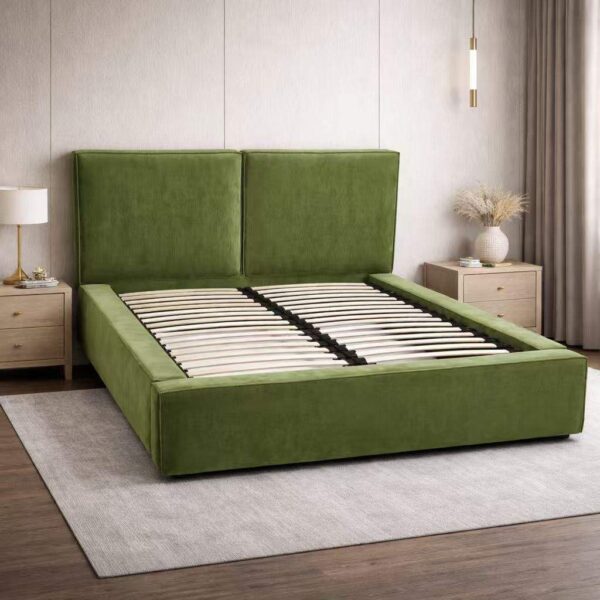 H0eaec6d6576948e4ae4ab5381b82ee96i Compressed Metal Frame Bed