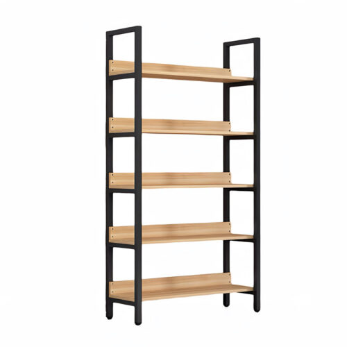 H4057c04bf2e54a0d8d0fc399d00ef8e6P Metal Wood Display Stand Shelf