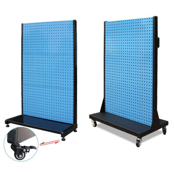 Hdafebbce8f1e4253ad1d1897b62c3efbM Rectangular Multifunctional Metal Display Rack with Hook