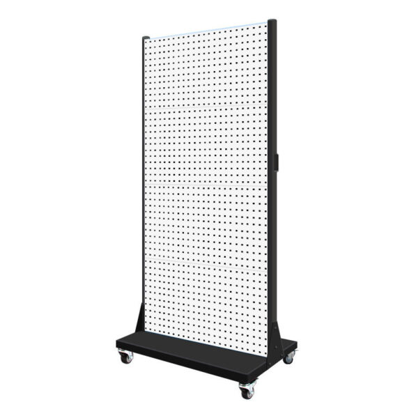 He52d42187abb45fd981f225d340388ecx Rectangular Multifunctional Metal Display Rack with Hook