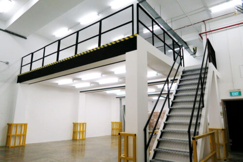V8000 Mezzanine (Column Free – Length Span to 10metre) Mezzanine Structure